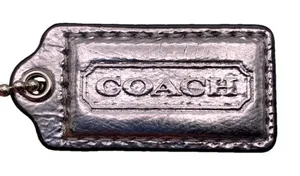 COACH Silver  Replacement Hangtag Bag thumbnail 1