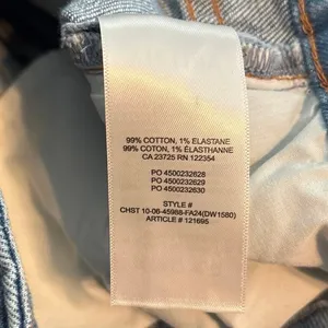 Denim Forum Aritzia Size 25 High Rise Straight Leg Jeans thumbnail 5