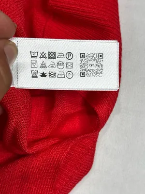 Zara Red Fine Knit Long Sleeve Crew Neck Sweater Size S NWT thumbnail 6