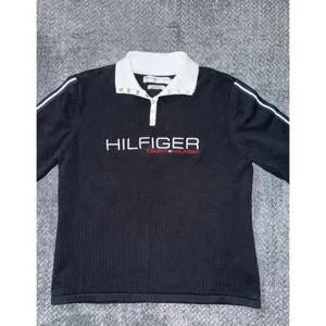 Tommy Hilfiger Women's Long Sleeve Knit Sweater Snap Button Size XL Y2K thumbnail 2