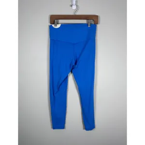 OFFLINE by Aerie Real Me Xtra 7/8 Legging Women L Blue Athleisure workout thumbnail 4