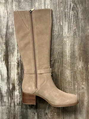 Koolaburra Knee High Suede Boots in Taupe Size 9 thumbnail 12