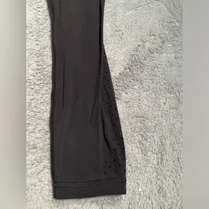 Athleta black Elation Laser Cut 7/8 Leggings small thumbnail 2
