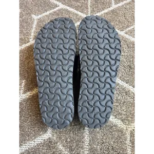 Papillio Birkenstocks Almina Black Leather Wedge Sandals Contoured Footbed 7 38 thumbnail 11