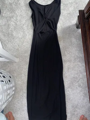 Antistar Knotted Crisscross-Back Dress thumbnail 3