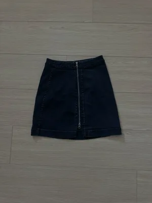 Free People Denim Skirt thumbnail 3