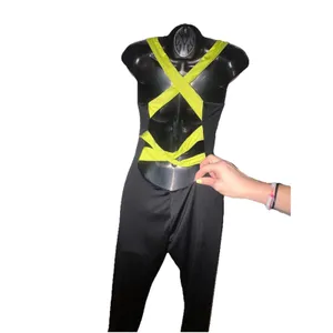 Xl Women's Workout Bodysuit Black and Lime Green. Tank Top Long Legged. Spandex thumbnail 6