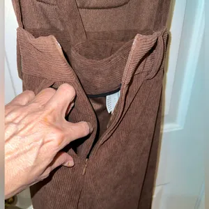 COMMENSE Rapture Corduroy Overalls COLOR - Brown Size Large NWT Sold Out Online thumbnail 8