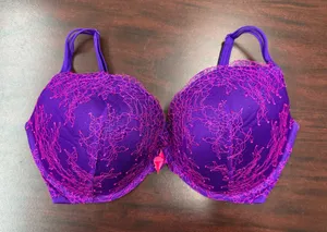 Victoria’s Secret Purple and Pink Very Sexy Push-Up Bra Size 36DDD thumbnail 1