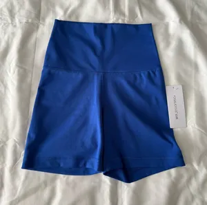 Royal Blue Lux Everyday 5” Biker Shorts thumbnail 1