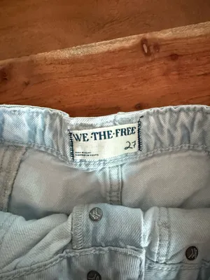 Free People Jean Shorts thumbnail 3