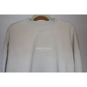 Fear of God Essentials Beige Relaxed Crewneck Sweatshirt thumbnail 5