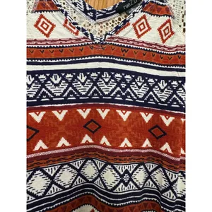 Rue 21 NWT western‎ boho tank with knit back size L thumbnail 4