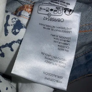 Free People We The Free Ripple Wide Leg Pieced Cropped Denim Button Fly Jeans 26 thumbnail 11