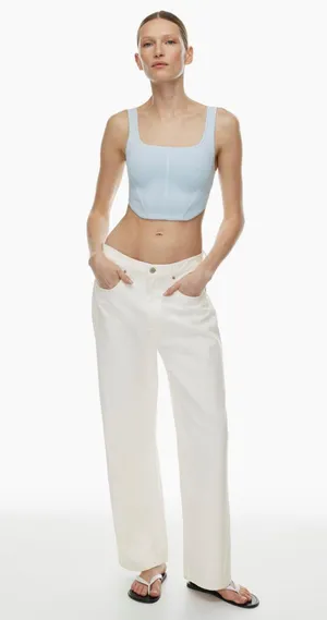 Aritzia Sculpt Knit Bustier Tank thumbnail 1