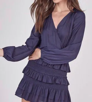 Navy blue Boutique Dress thumbnail 2