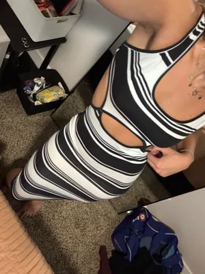 Striped Dress Forever 21 thumbnail 4
