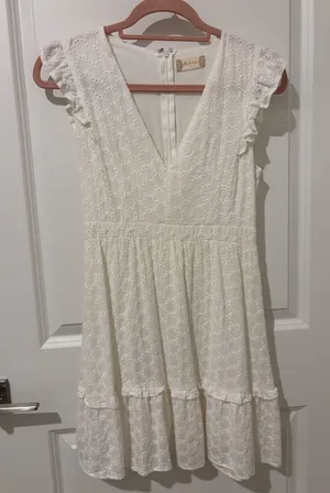 Altar’d State White Dress thumbnail 2