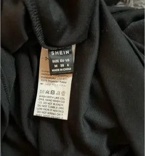 Shein Lune Pocketed Women’s Jumpsuit - Black M thumbnail 4