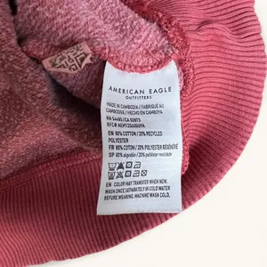 American Eagle Boxy Cropped Sweatshirt Women's Medium‎ Crewneck Pullover thumbnail 4