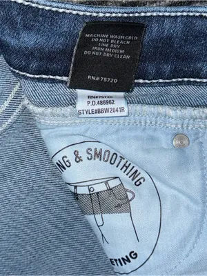 Buckle Black Fit 53 Tailored Bootcut Stretch Jean 26x32 Light Wash BBW2041R EUC thumbnail 10