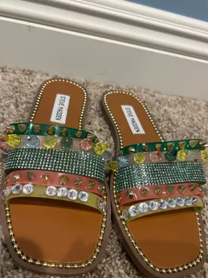 Steve Madden neon Sandals thumbnail 3