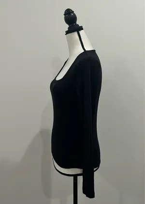 Double Zero Square Neck Minimalist Top thumbnail 2