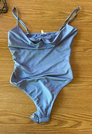 Urban Outfitters Cowl Neck Body Suit L thumbnail 1