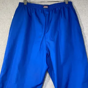 Cherokee Workwear Scrub‎ Pants Unisex Medium Royal Blue Nurse Healthcare NWT thumbnail 4