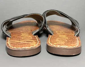 Sam Edelman Gertrude Black Slip-On Sandals Women’s Size 7.5 thumbnail 3