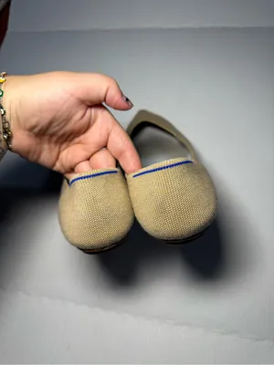 ROTHY'S Pointed Toe Flats in Camel thumbnail 4