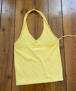 American Eagle Outfitters Yellow Tank Top thumbnail 2
