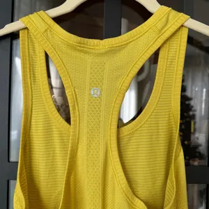 Lululemon Swiftly Tech Tank Top workout tee Sonic mustard racerback soleil thumbnail 2