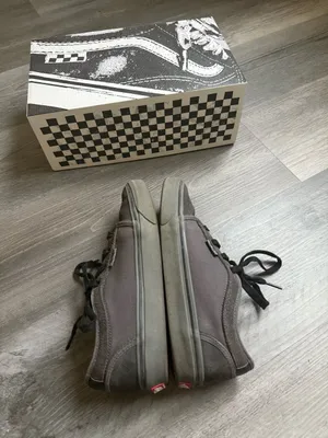 VANS Chukka Low Skateboarding Shoes Charcoal 6 Men’s 7.5 Women’s thumbnail 7