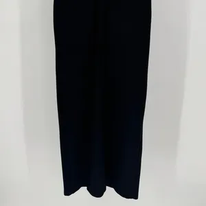 Marcella Sonata‎ Ponte Knit Midi Cocktail Dress Small Black Asymmetric Cutout thumbnail 8