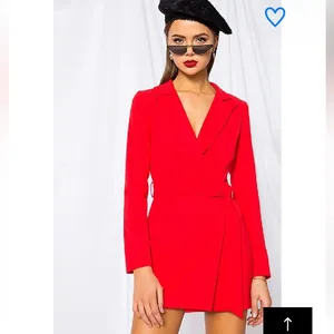 Superdown Joan Belted Blazer Dress Sz XS Corp Sexy Coquette thumbnail 2