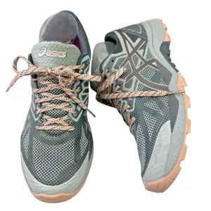 *ASICS Gel Fujitravuco 6 Trail Running Shoes Women’s Size 8 Blue Athletic Sports thumbnail 3