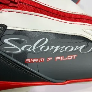 Salomon Siam 7 pilot performance touring‎ ski boots women's size 9 white thumbnail 8