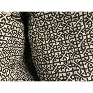Vera Bradley Quilted Backpack Yellow Gray Floral Print Laptop School‎ Bag 15x11 thumbnail 8
