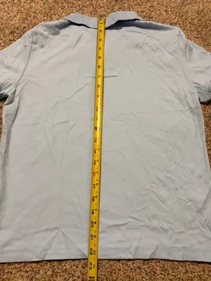 State Farm work shirt ladies women Small 6-8 polo collared Catastrophe Services Lands End brand. Cotton. Used. Small stain on the back shown in photos. thumbnail 8