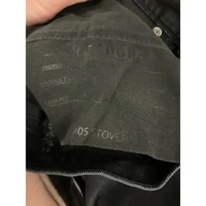 Re/Done Womens High-Rise Straight Leg Black Denim Jeans Size 29 thumbnail 10