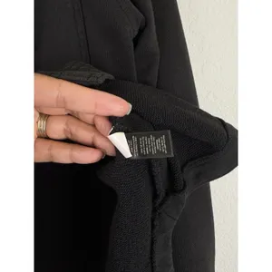 Nuuds Weekend Black Wash French Terry Button Down Lounge Sweater Women's Size XS thumbnail 8