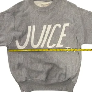 Juice Project Unisex Graphic Sweatshirt Gray Pullover Size S Casual thumbnail 6