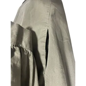 Tuckernuck Pomander Place Medium Green Claiborne Dress Short Long Sleeve Olive thumbnail 7