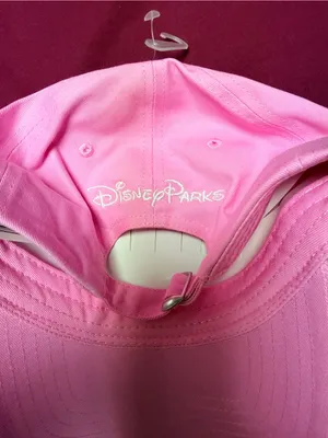 Disney Parks Pink Castle Embroidered Adult Hat thumbnail 4