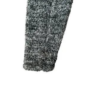 Alpine Sherpa women's M gray quarter zip pullover long sleeve zip up collared thumbnail 8