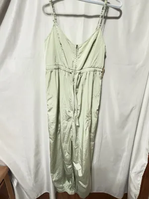 NWT FP Movement Down to Earth Onesie Jumpsuit in Summermist Light Green Small thumbnail 6