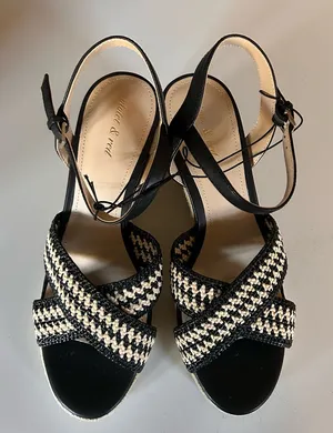 NWOT Violet & Red ‘Mackenzie’ Espadrille Wedge | Size: 9 thumbnail 2
