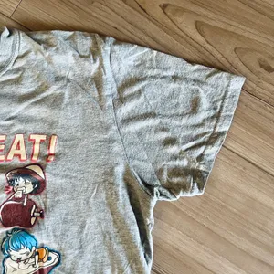 Time To Eat Anime Tee Gray Size L thumbnail 4