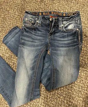Rock Revival Straight Jean thumbnail 1